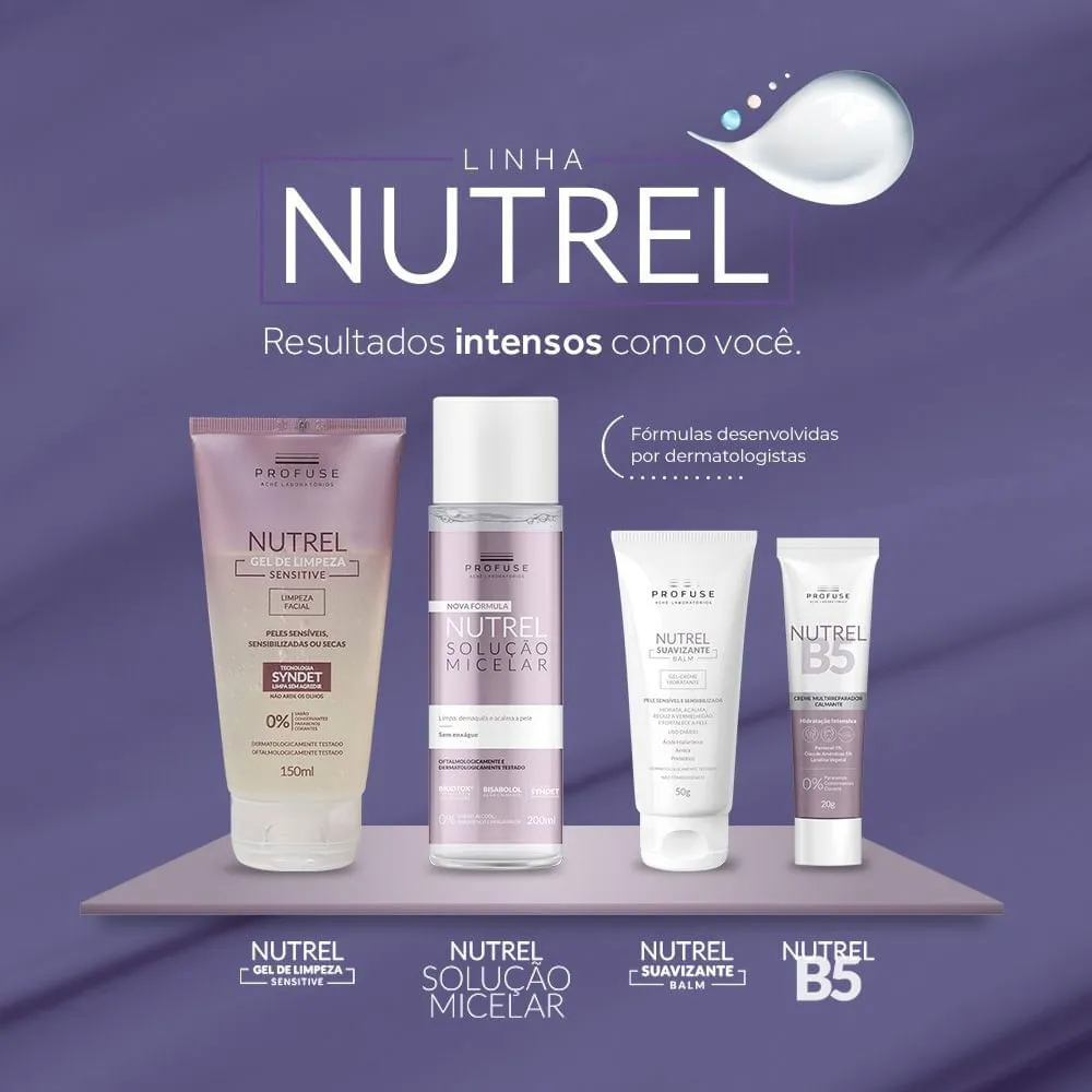 Creme Hidratante Peles Sensíveis Profuse Nutrel Balm Gel 50g — foto 6