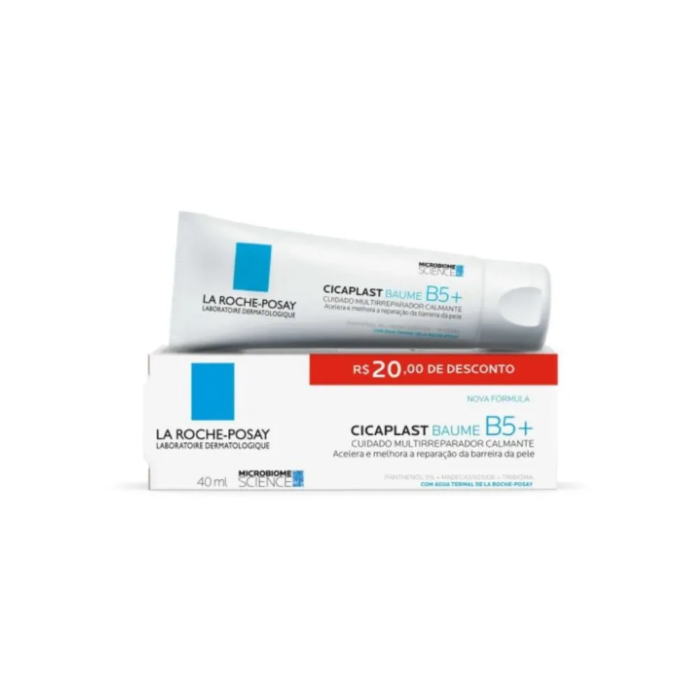 Creme La Roche-Posay Cicaplast Baume B5+ Multirreparador Calmante 40ml — foto 2