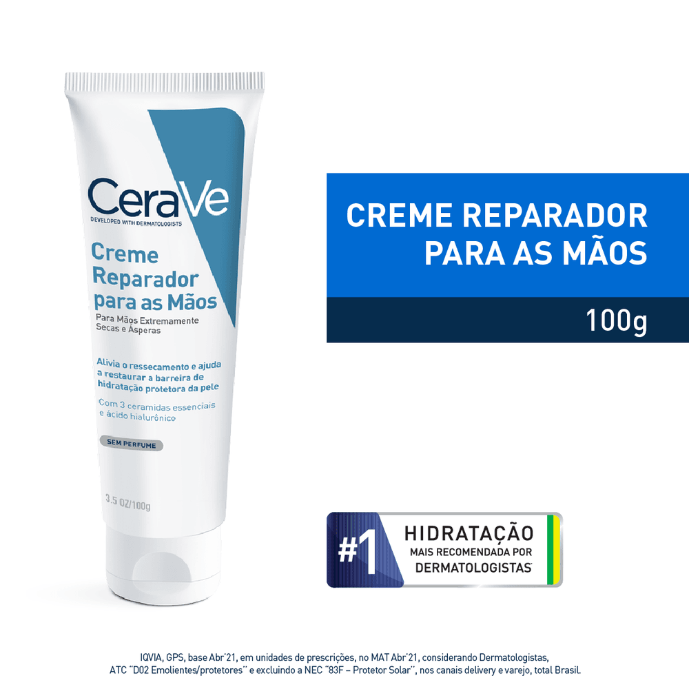 Creme para as Mãos CeraVe Reparador 100g — foto 2