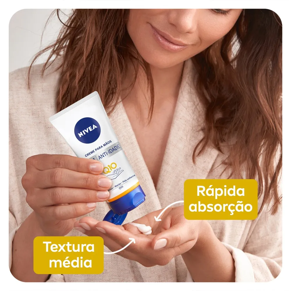 Creme para as Mãos Nivea Q10 Plus Antissinais Reparação 75g — foto 5