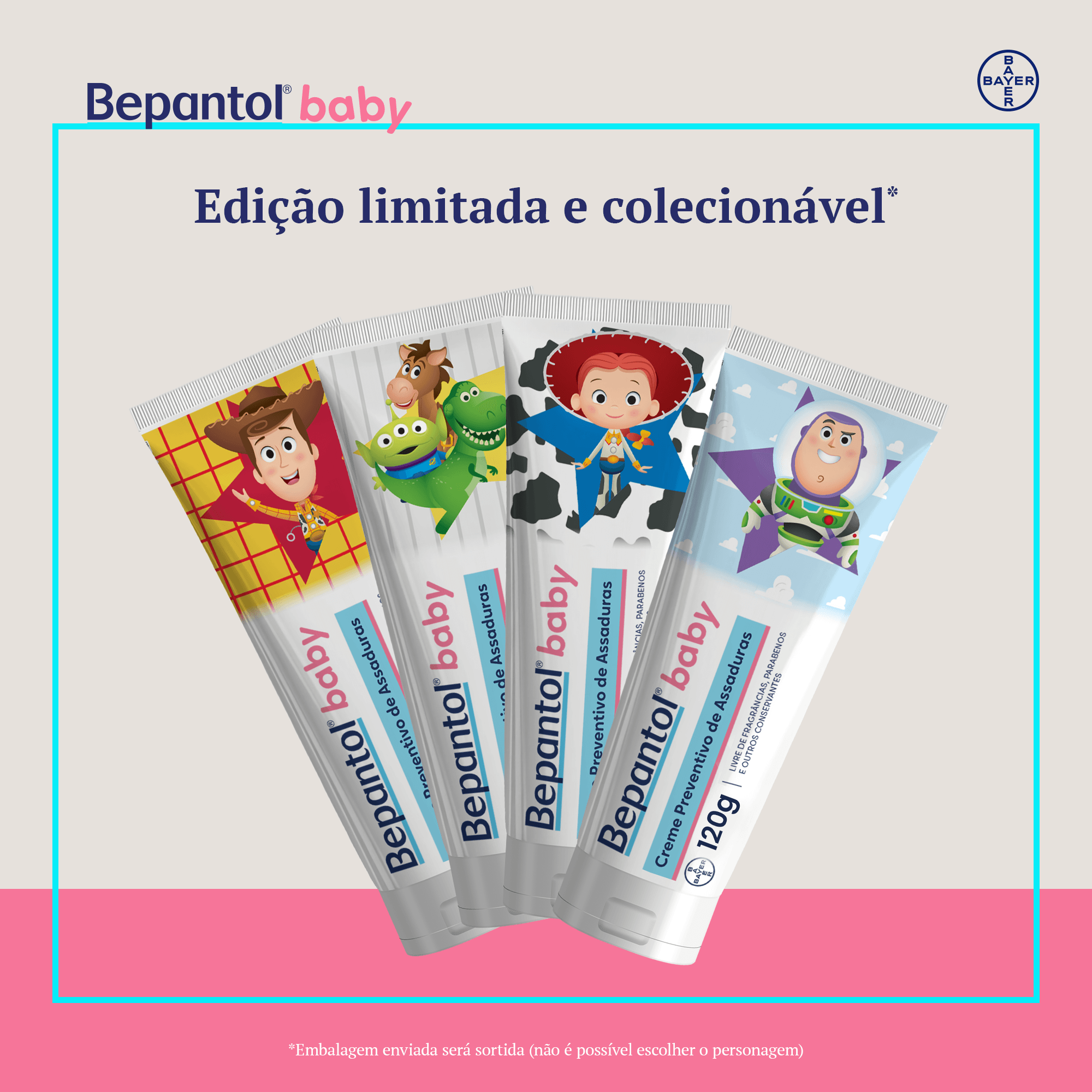 Creme Para Assaduras Bepantol Baby Disney Toy Story 120g — foto 7