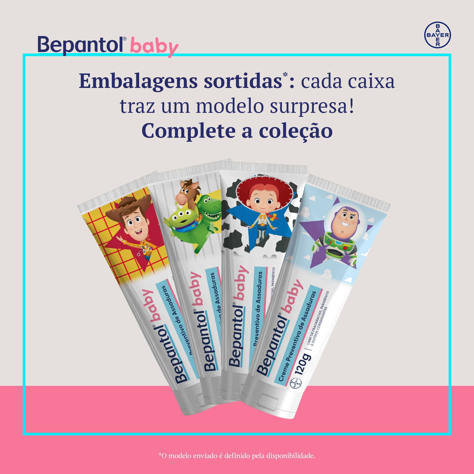 Creme Para Assaduras Bepantol Baby Disney Toy Story 120g — foto 4