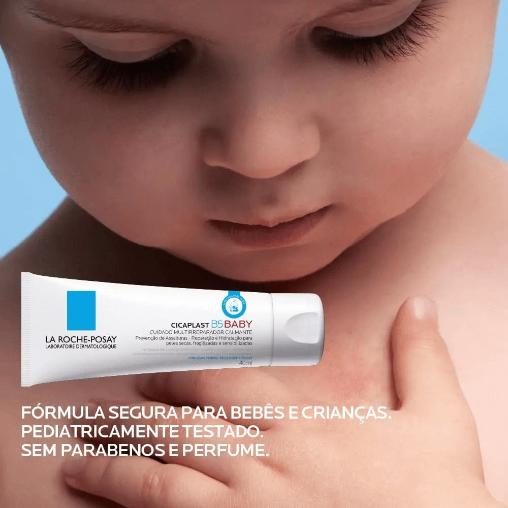 Creme para Assaduras Cicaplast B5 Baby Multirreparador Calmante 40ml — foto 4