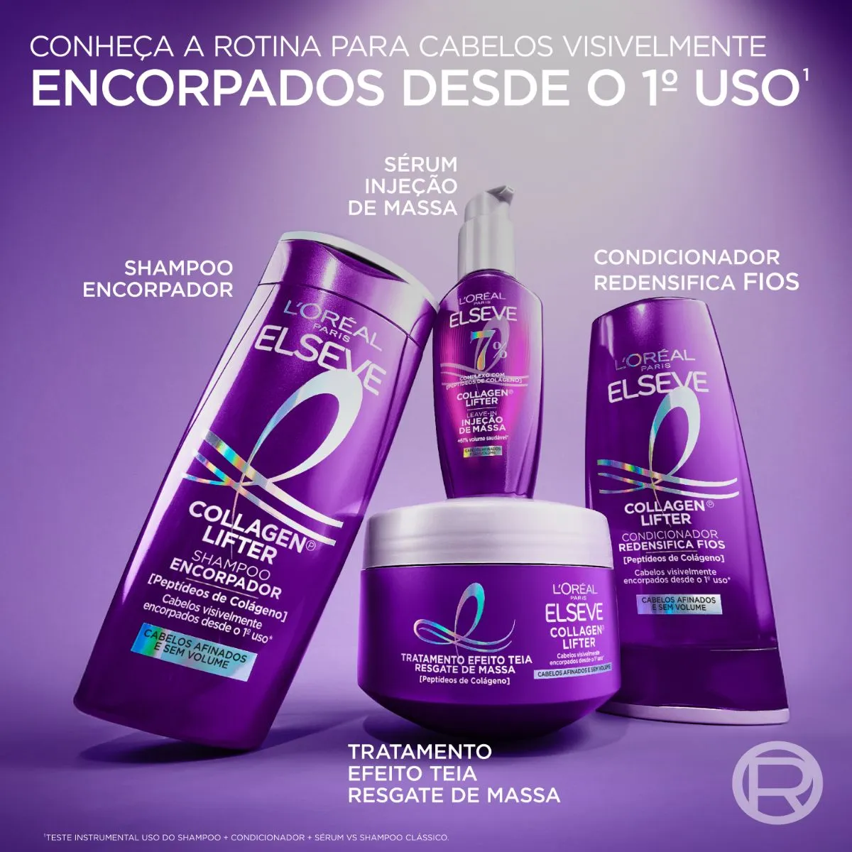 Creme Para Pentear Elseve Collagen Lifter 250ml — foto 6