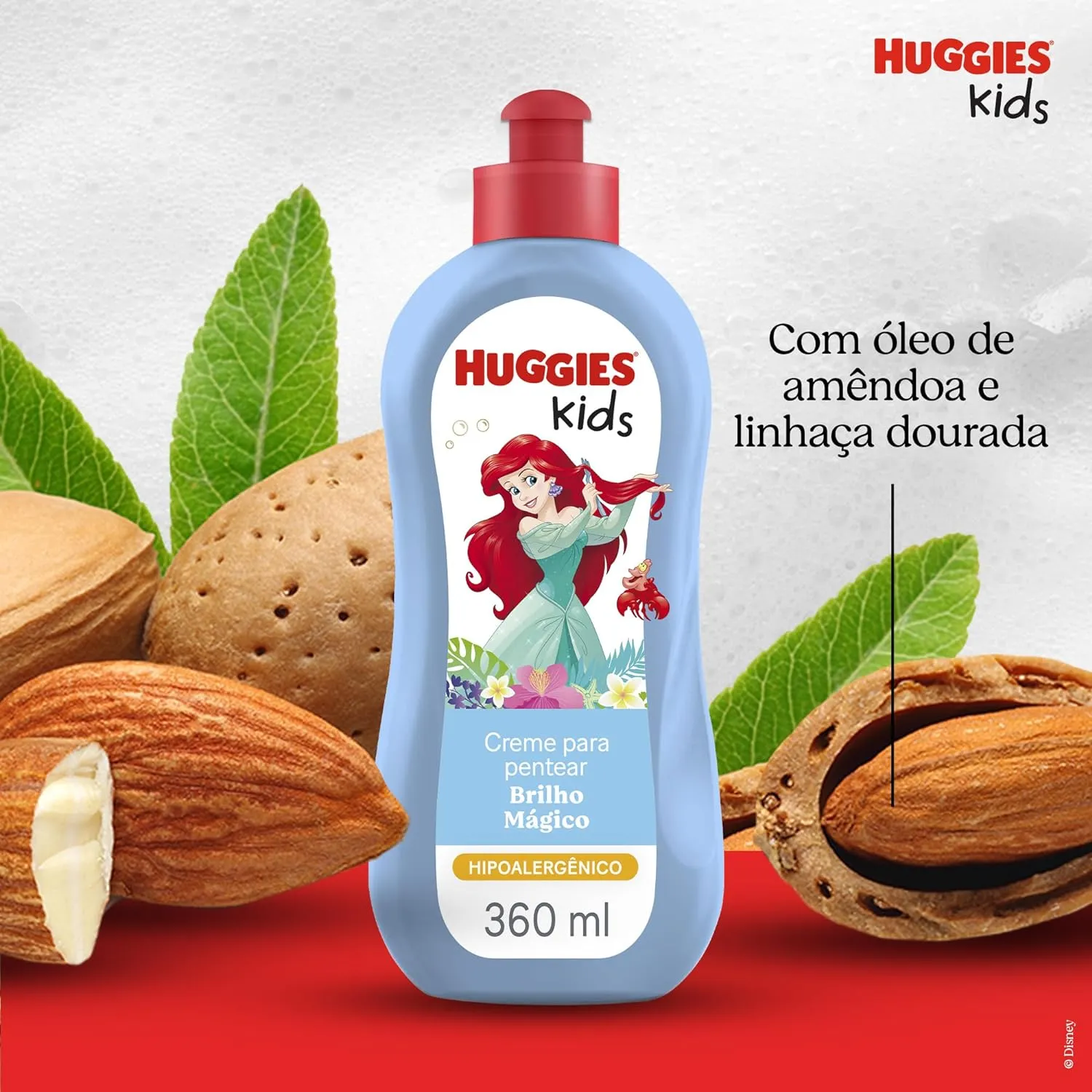 Creme para Pentear Infantil Huggies Kids Brilho Mágico 360ml — foto 3