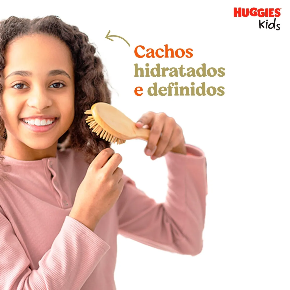 Creme para Pentear Infantil Huggies Kids Cachinhos Poderosos 360ml — foto 2