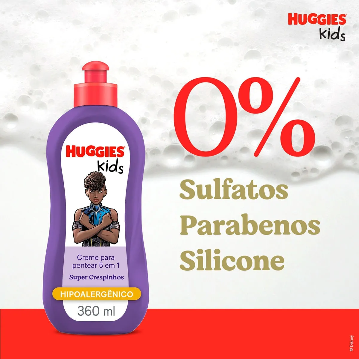 Creme para Pentear Infantil Huggies Kids Super Crespinhos 360ml — foto 10