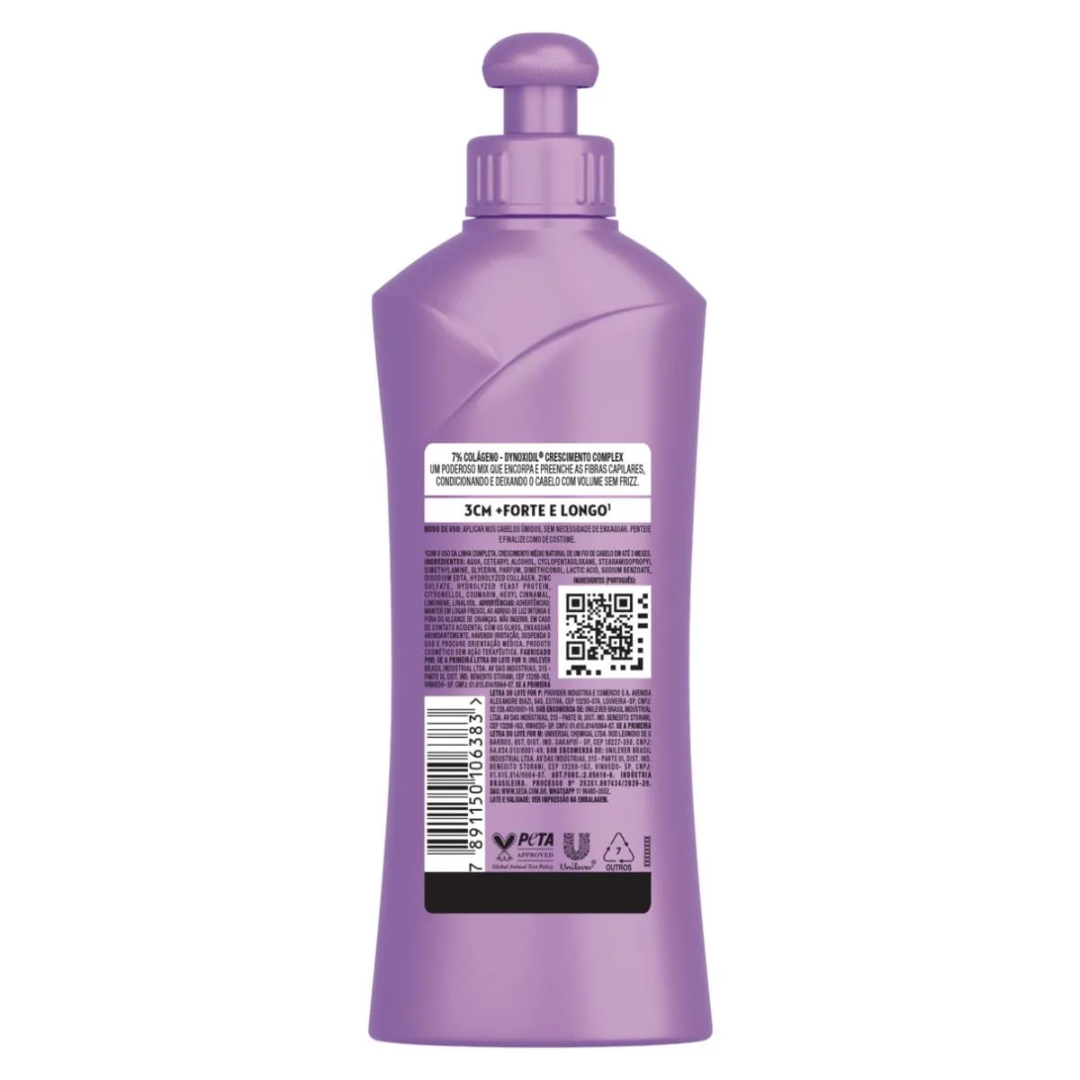 Creme Para Pentear Seda Mega Crescimento 300ml — foto 2