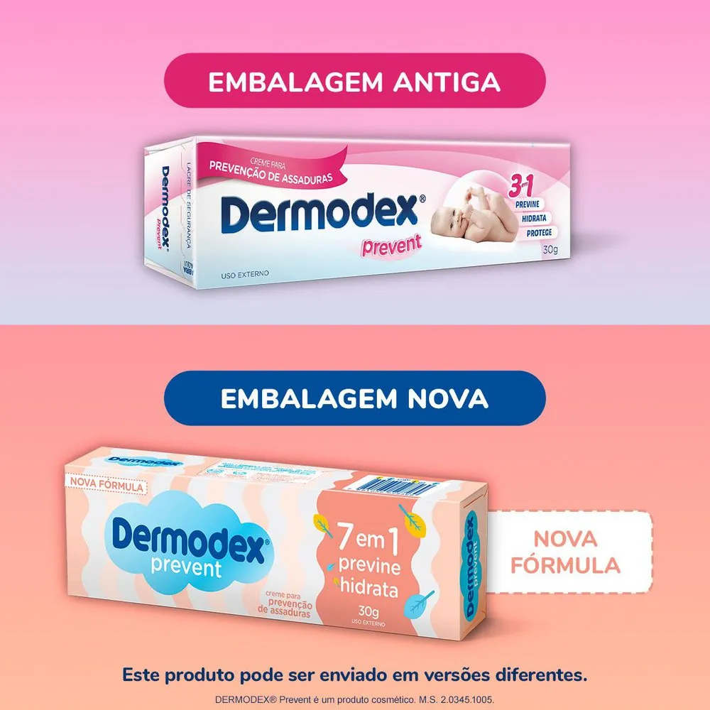 Creme para Prevenção de Assaduras Dermodex Prevent 30g — foto 2
