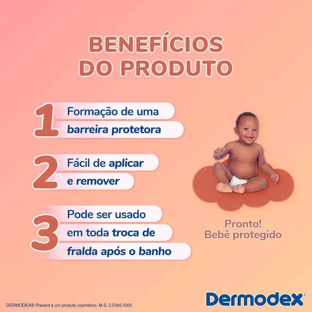 Creme para Prevenção de Assaduras Dermodex Prevent 30g — foto 5
