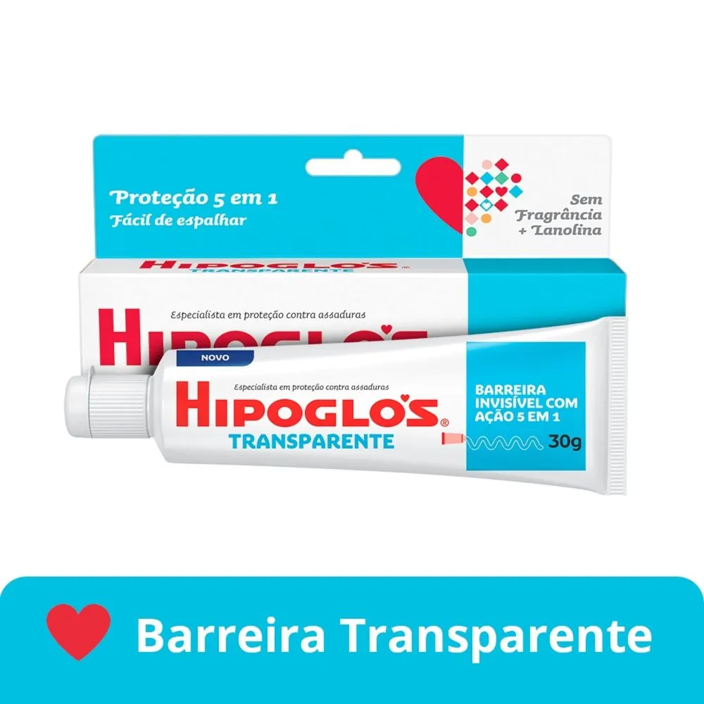 Creme Preventivo De Assaduras Hipoglós Transparente 30G — foto 3