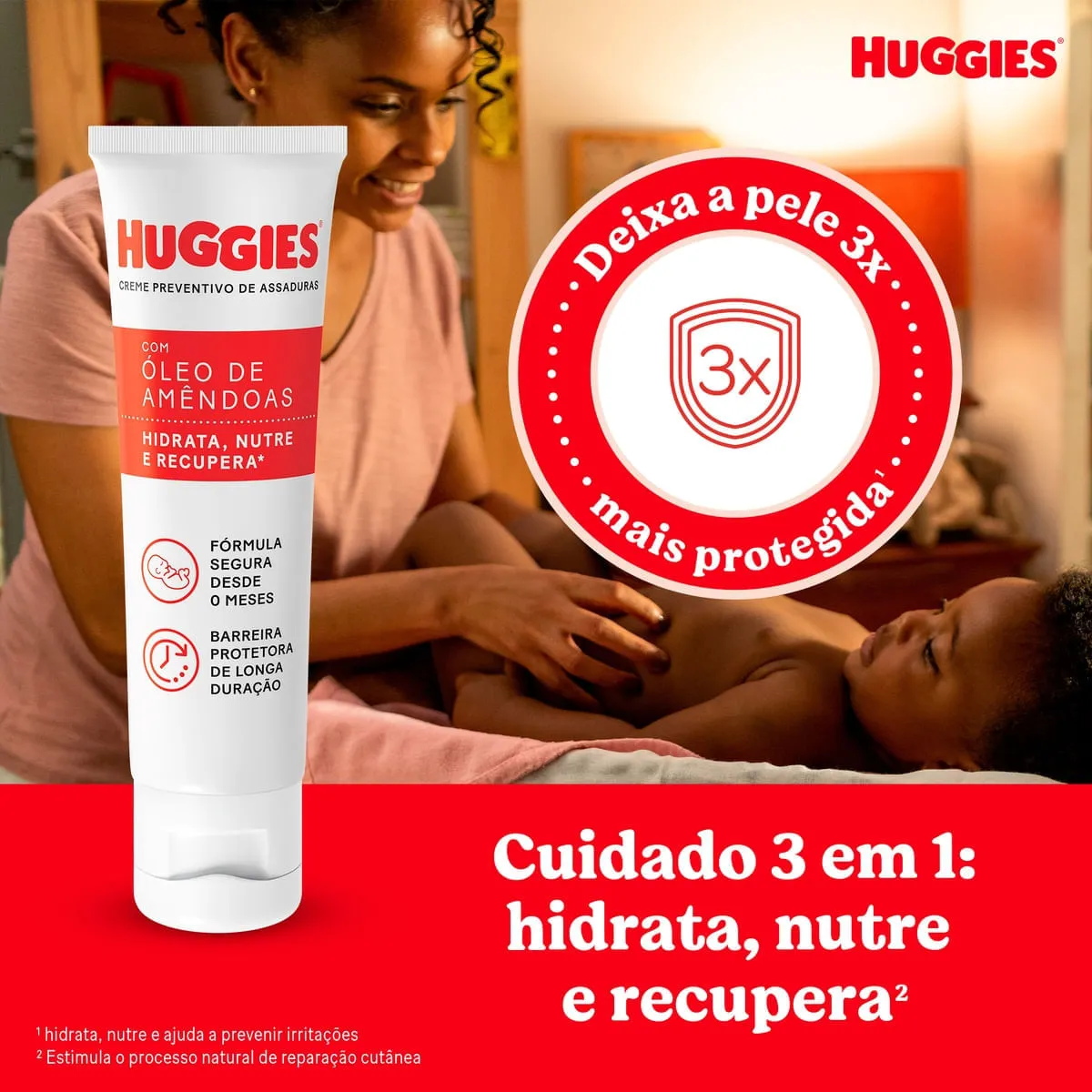 Creme Preventivo de Assaduras Huggies Pele Protegida 80g — foto 4