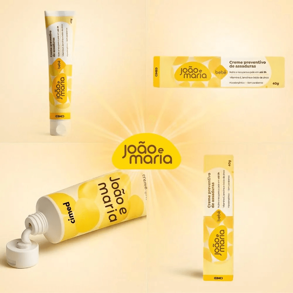 Creme Preventivo de Assaduras João e Maria 40g — foto 7