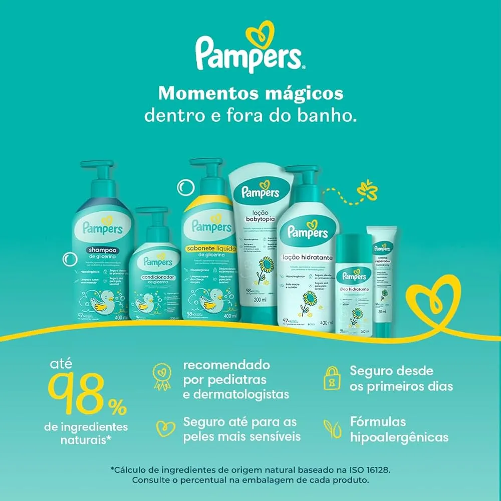 Creme Reparador Hidratante Pampers Bebê Girassol 30ml — foto 3