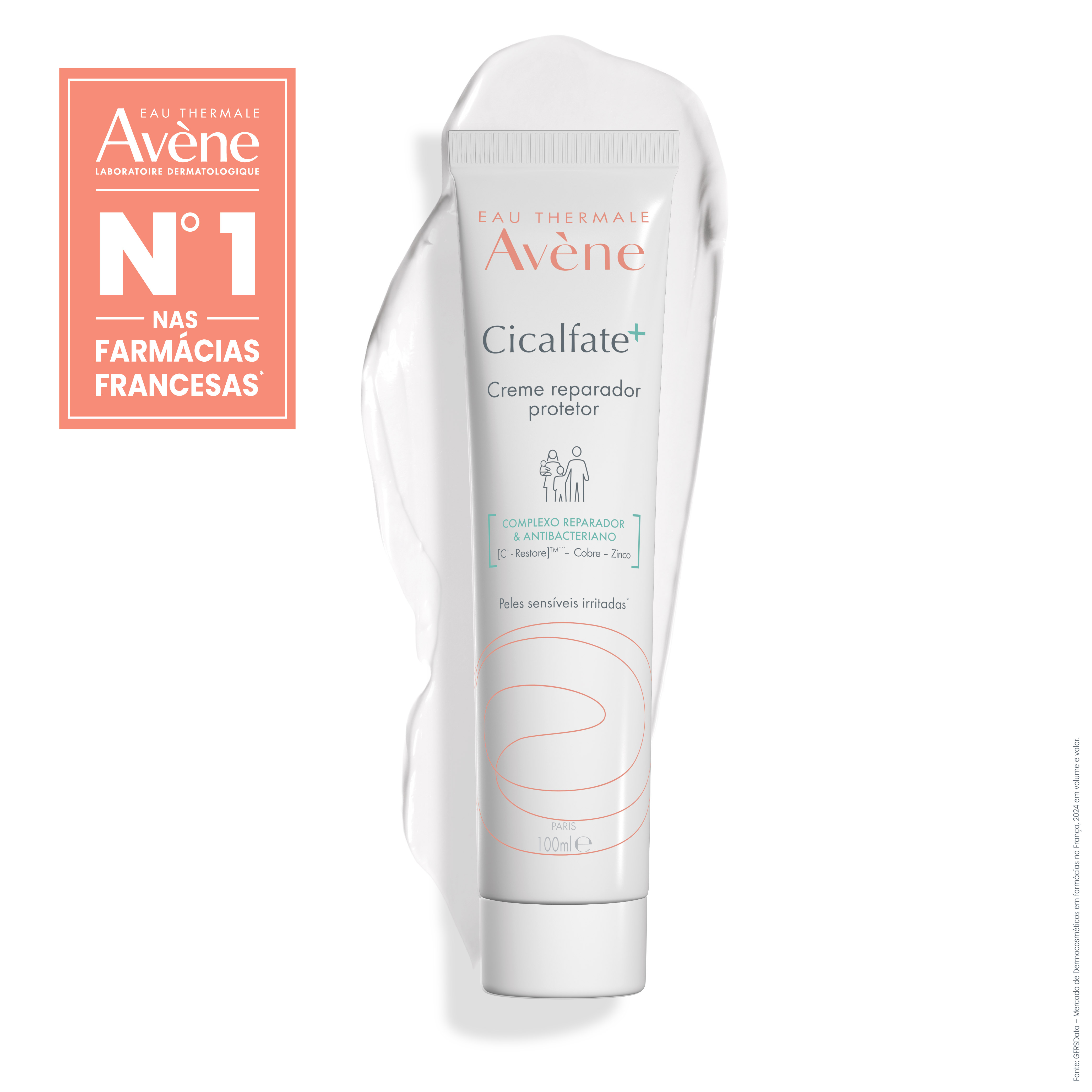 Creme Reparador Protetor Avène Cicalfate+ 100ml — foto 2