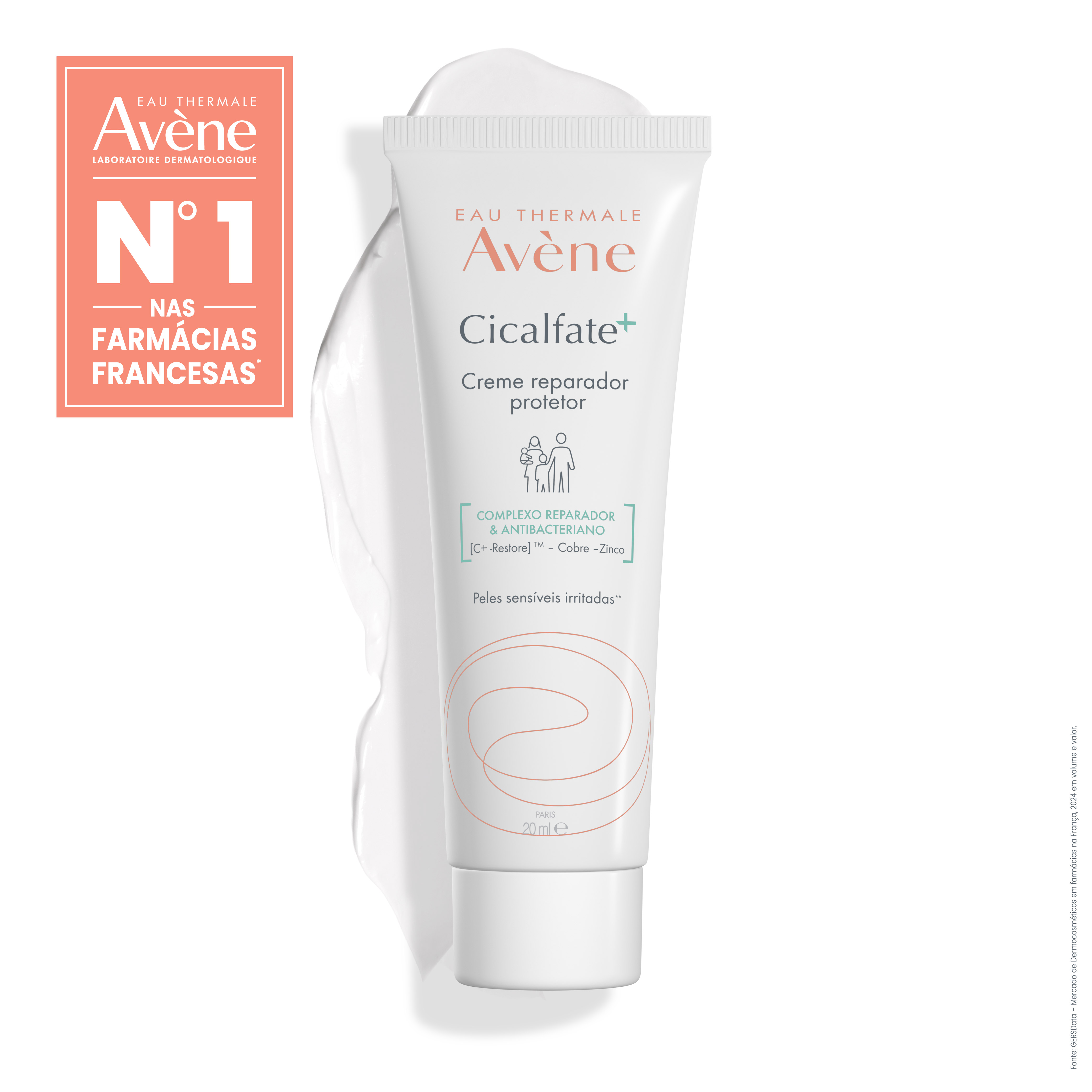 Creme Reparador Protetor Avène Cicalfate+ 20ml — foto 2
