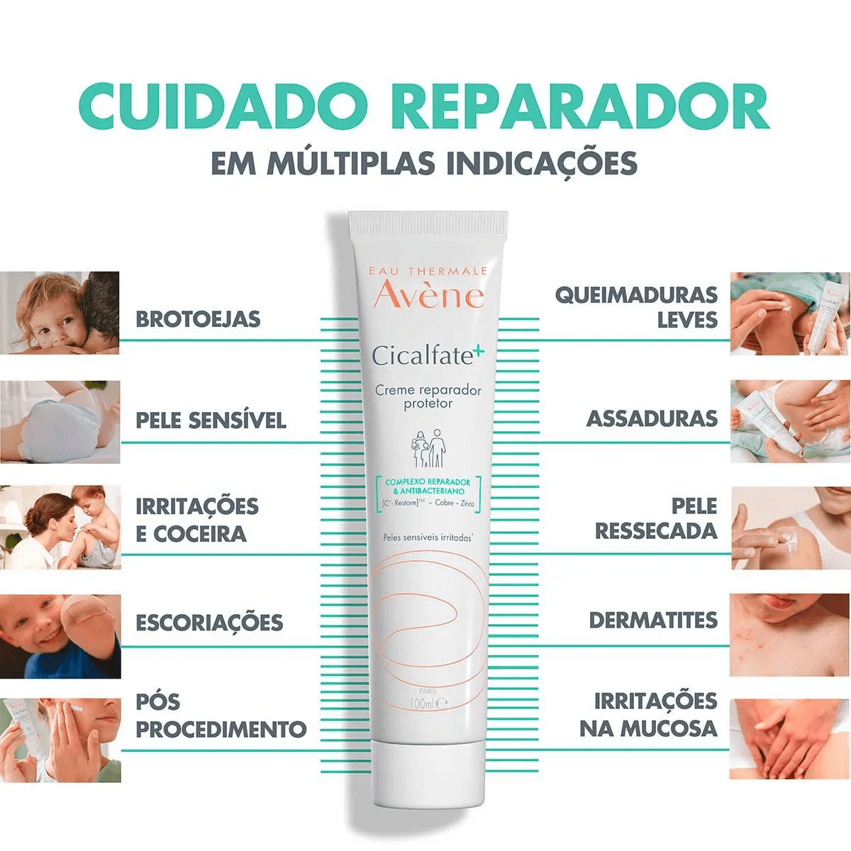 Creme Reparador Protetor Avène Cicalfate+ 40ml — foto 5