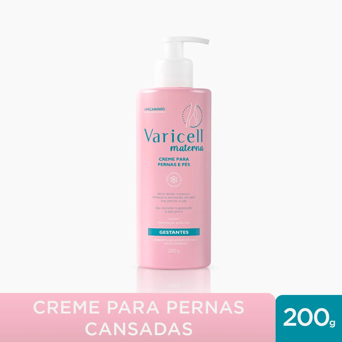 Creme Varicell Materna Hipoalergênico 200g