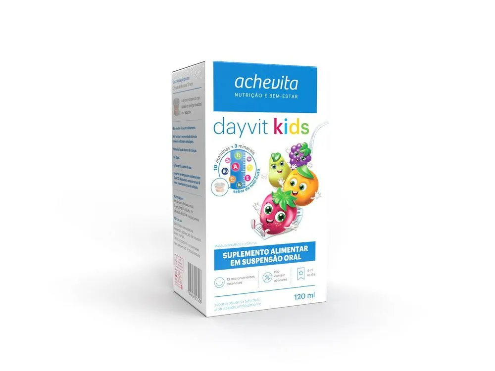 Dayvit Kids Polivitamínico Tutti-Frutti Infantil 120ml — foto 3