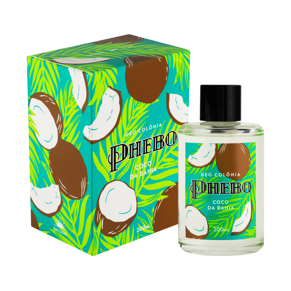 Deo Colônia Phebo Coco da Bahia 200ml