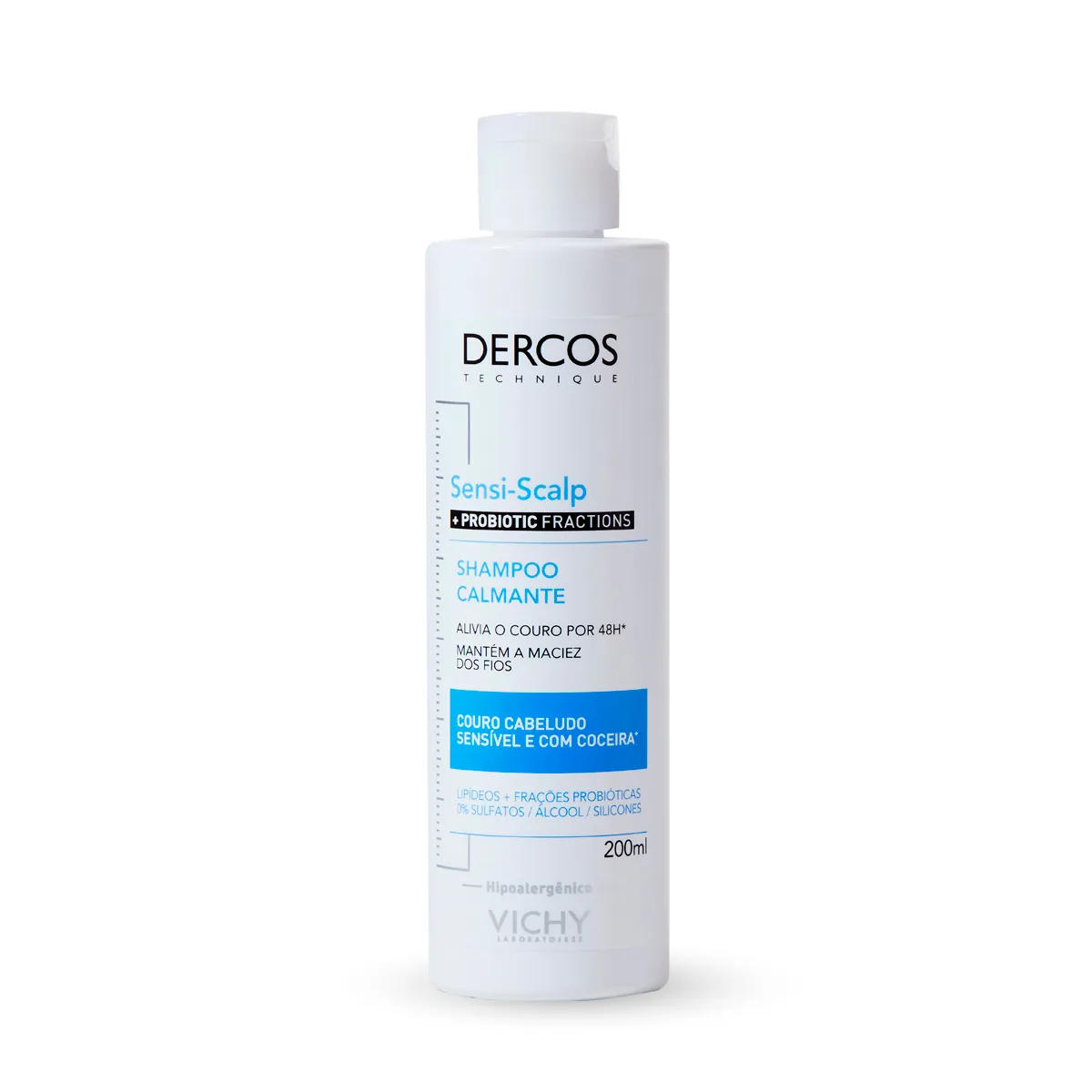 Dercos Sensi Scalp Shampoo Calmante 200ml — foto 2