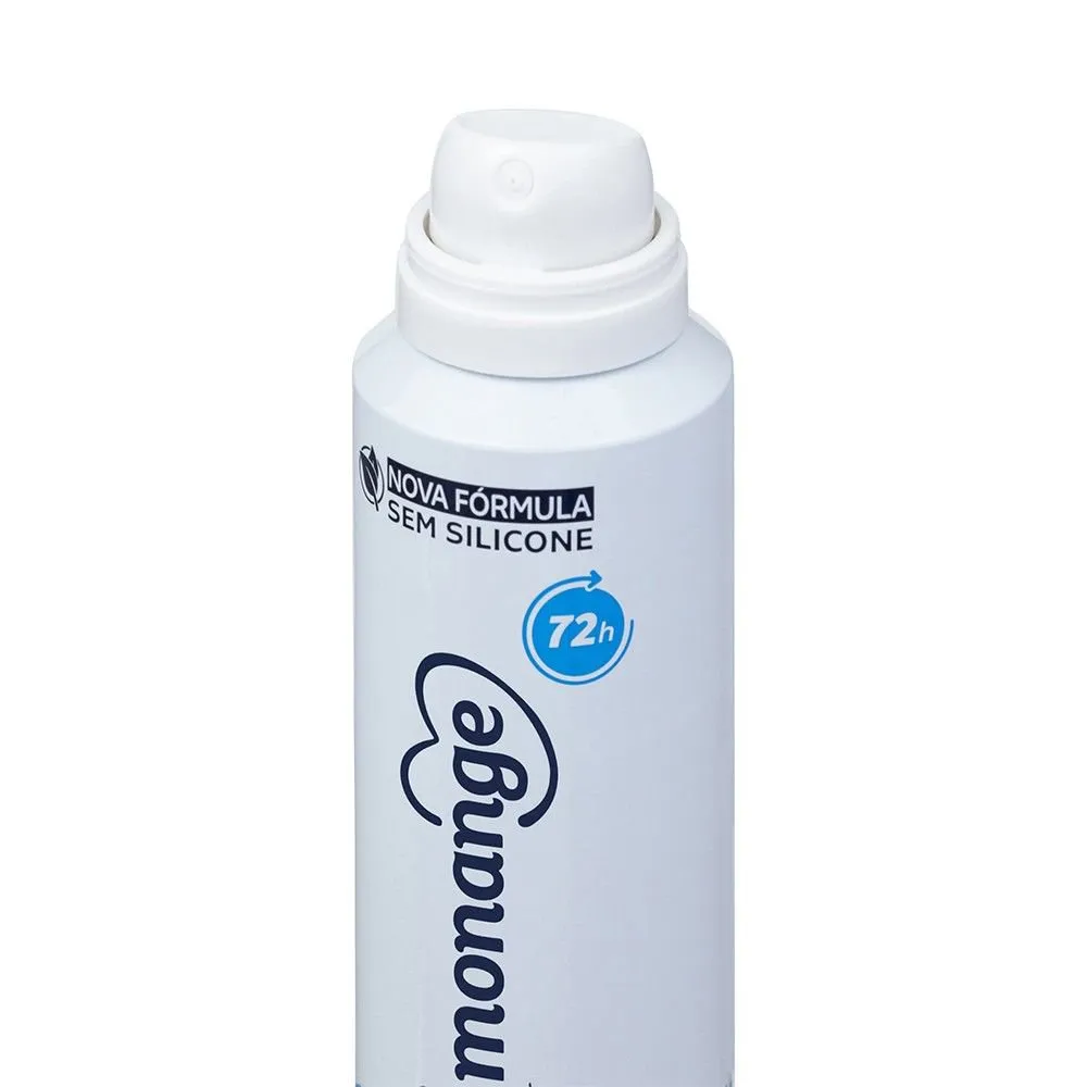 Desodorante Aerossol Antitranspirante Sensível Sem Perfume Monange Feminino 150ml — foto 4