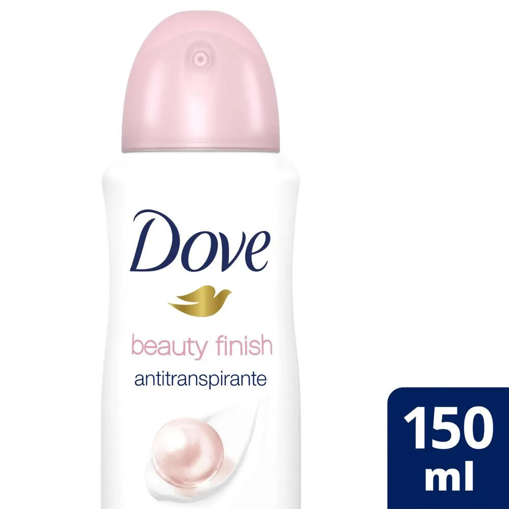 Desodorante Antitranspirante Dove Beauty Finish Sem Álcool 72h Aerossol 150ml — foto 2