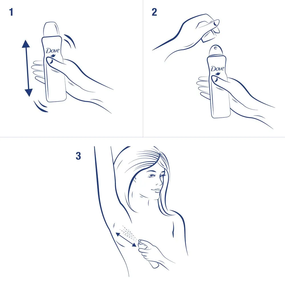 Desodorante Antitranspirante Dove Invisible Care Aerosol 250ml — foto 7