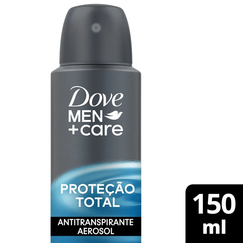 Desodorante Antitranspirante Dove Men+Care Proteção Total 72h Aerossol 150ml