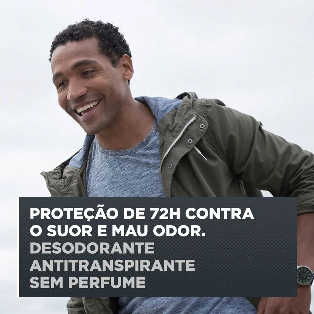 Desodorante Antitranspirante Dove Men+Care Sem Perfume 72h Aerossol 150ml — foto 5
