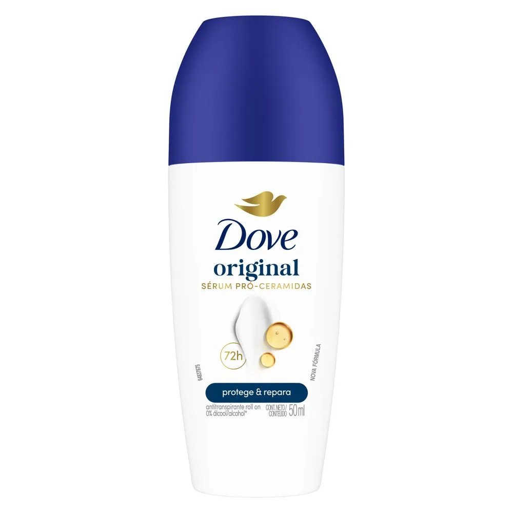 Desodorante Antitranspirante Dove Original 72h Roll-On 50ml — foto 2