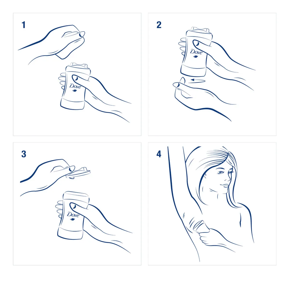 Desodorante Antitranspirante Dove Original 72h Stick 45g — foto 6