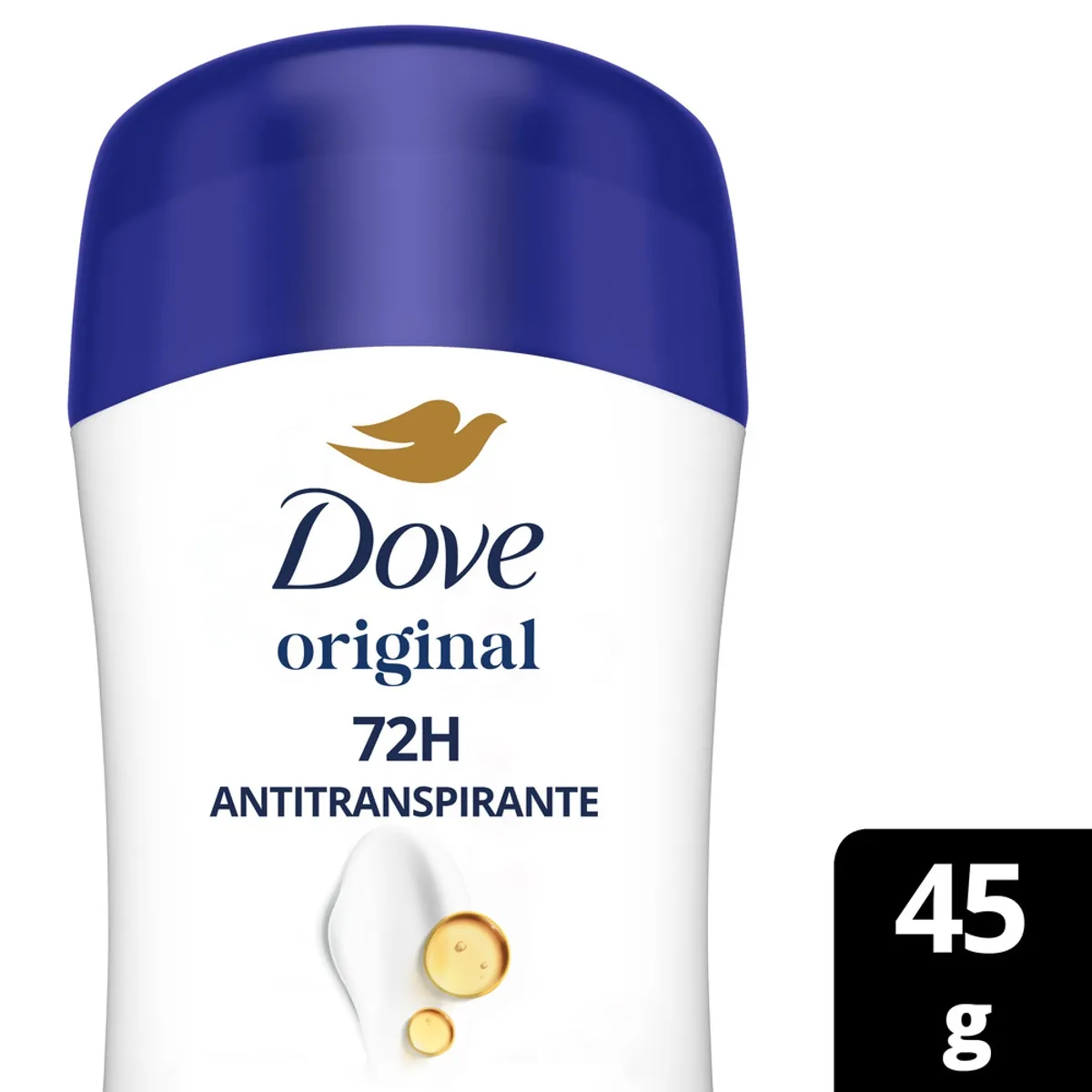 Desodorante Antitranspirante Dove Original 72h Stick 45g