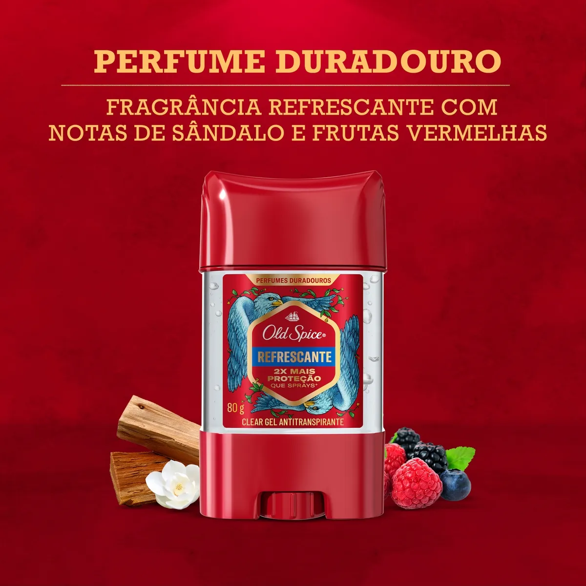 Desodorante Antitranspirante Gel Old Spice Refrescante 80g — foto 4