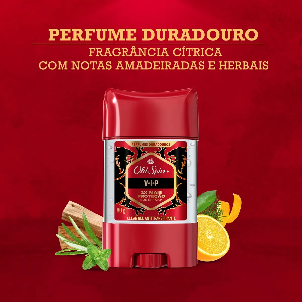 Desodorante Antitranspirante Gel Old Spice VIP 80g — foto 4