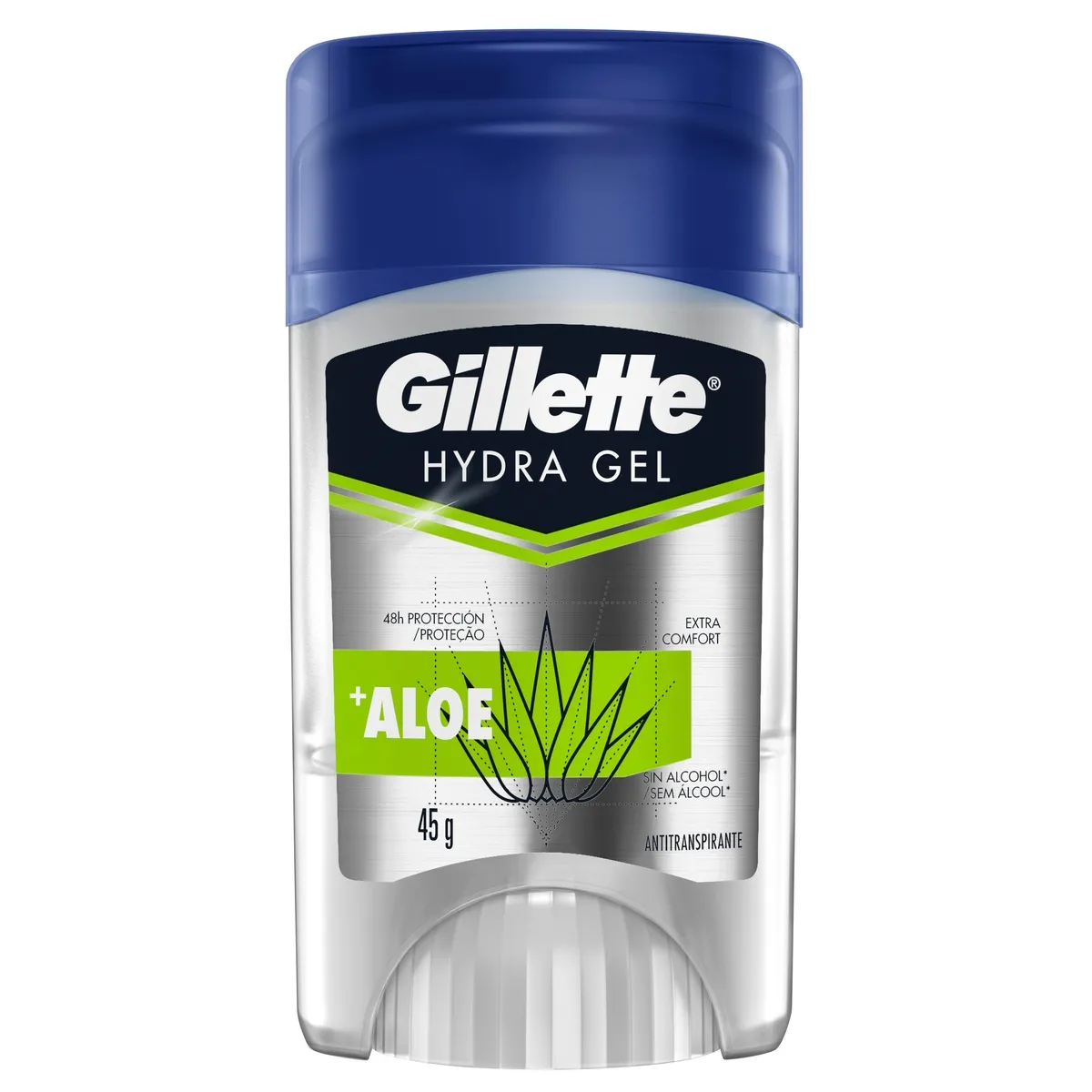 Desodorante Antitranspirante Gillette Hydra Gel +Aloe Gel Stick 45g — foto 8
