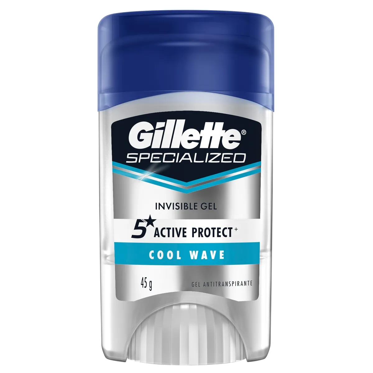 Desodorante Antitranspirante Gillette Specialized Cool Wave Gel Stick 45g — foto 8