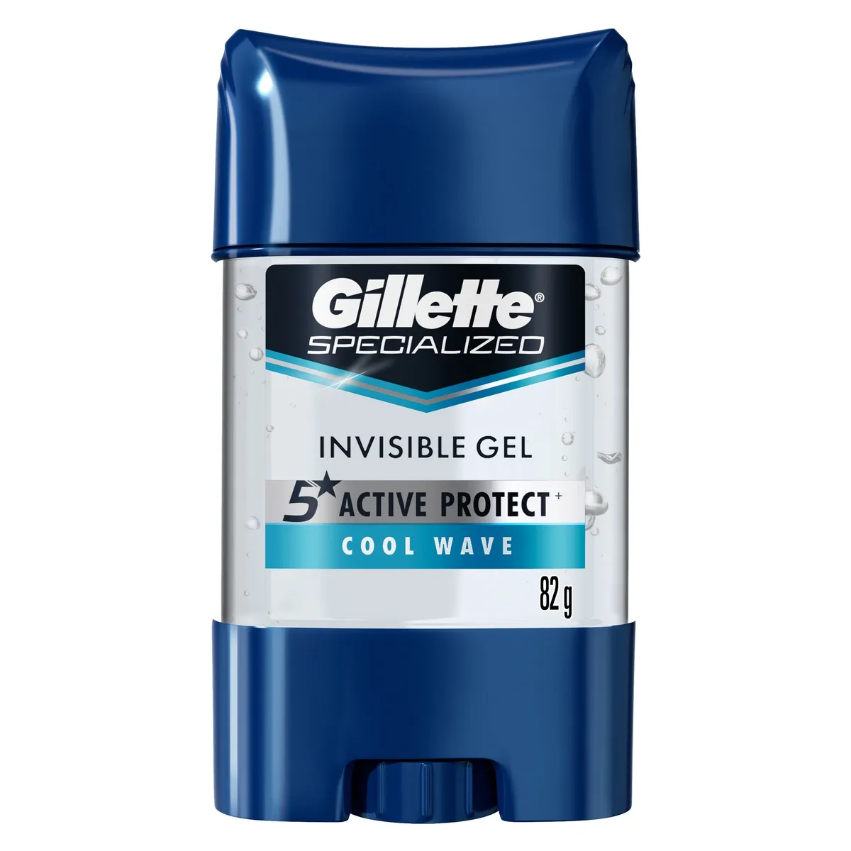 Desodorante Antitranspirante Gillette Specialized Cool Wave Gel Stick 82g