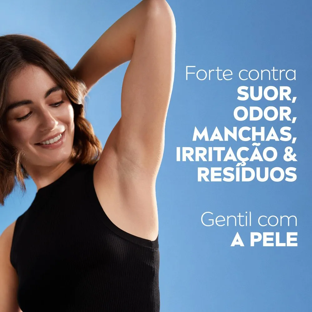 Desodorante Antitranspirante Nivea Black & White Invisible Clear 72h Aerossol 150ml — foto 4