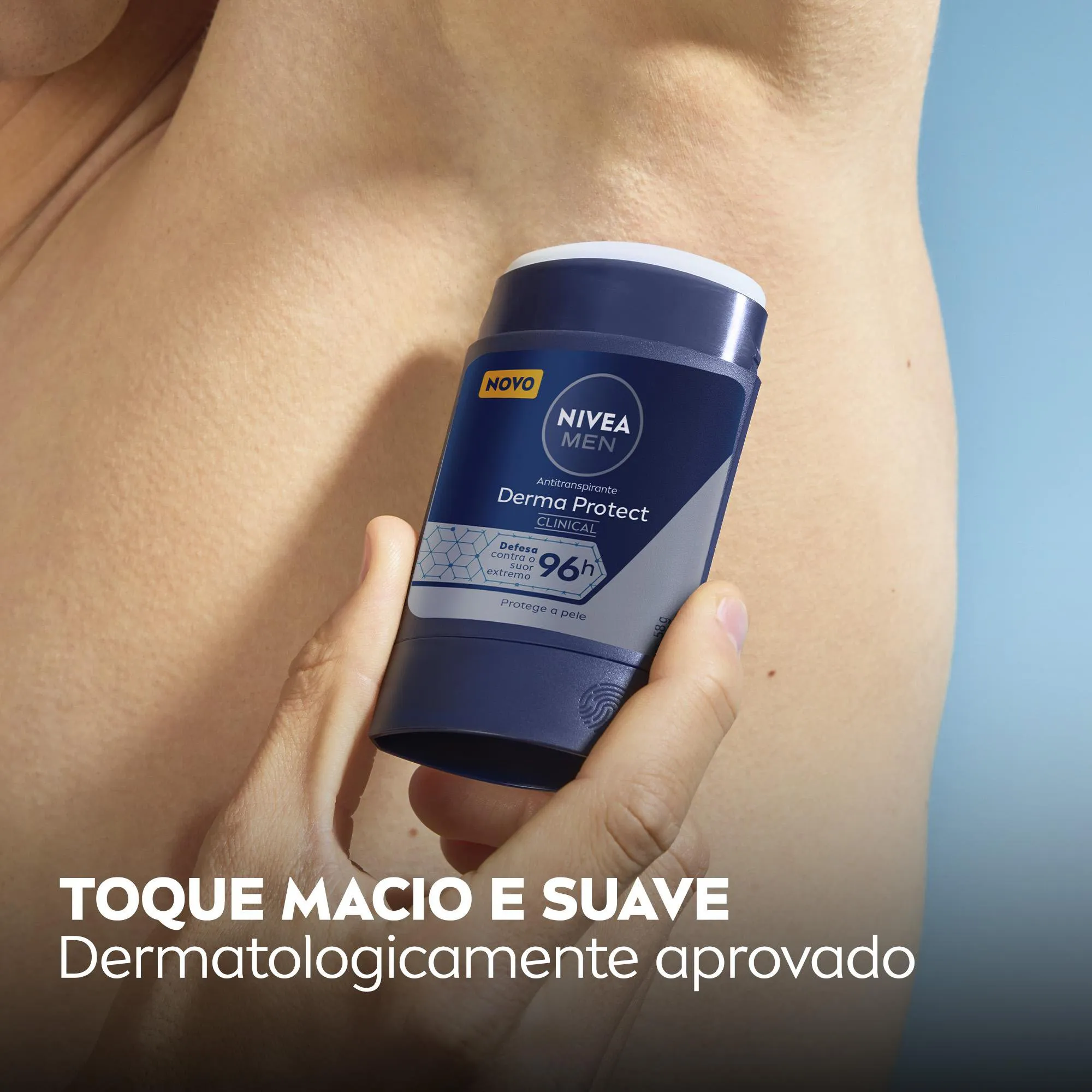 Desodorante Antitranspirante Nivea Men Derma Protect Clinical 96h Stick 54g — foto 6