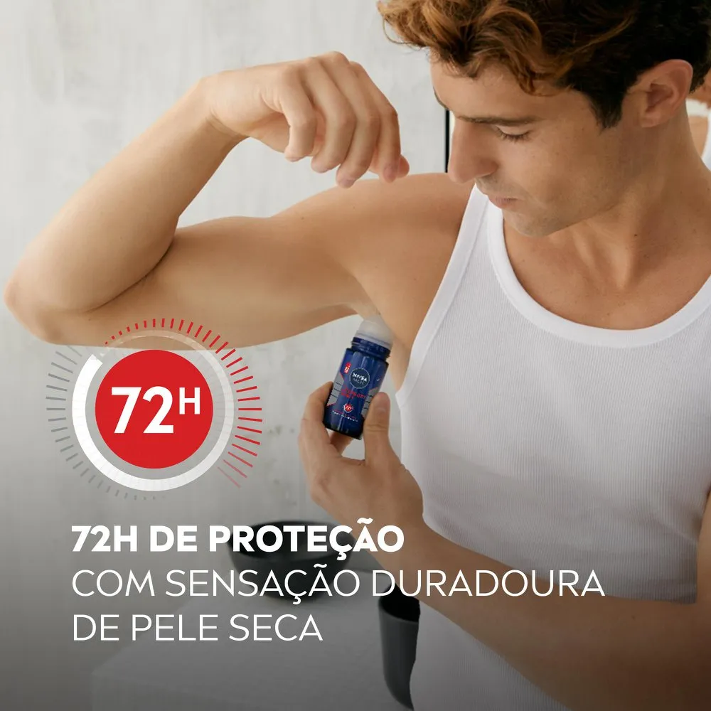 Desodorante Antitranspirante Nivea Men Dry Impact 48h Roll-On 50ml — foto 3