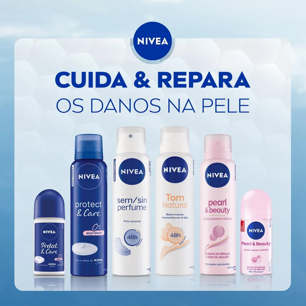 Desodorante Antitranspirante Nivea Pearl & Beauty 72h Aerossol 150ml — foto 8