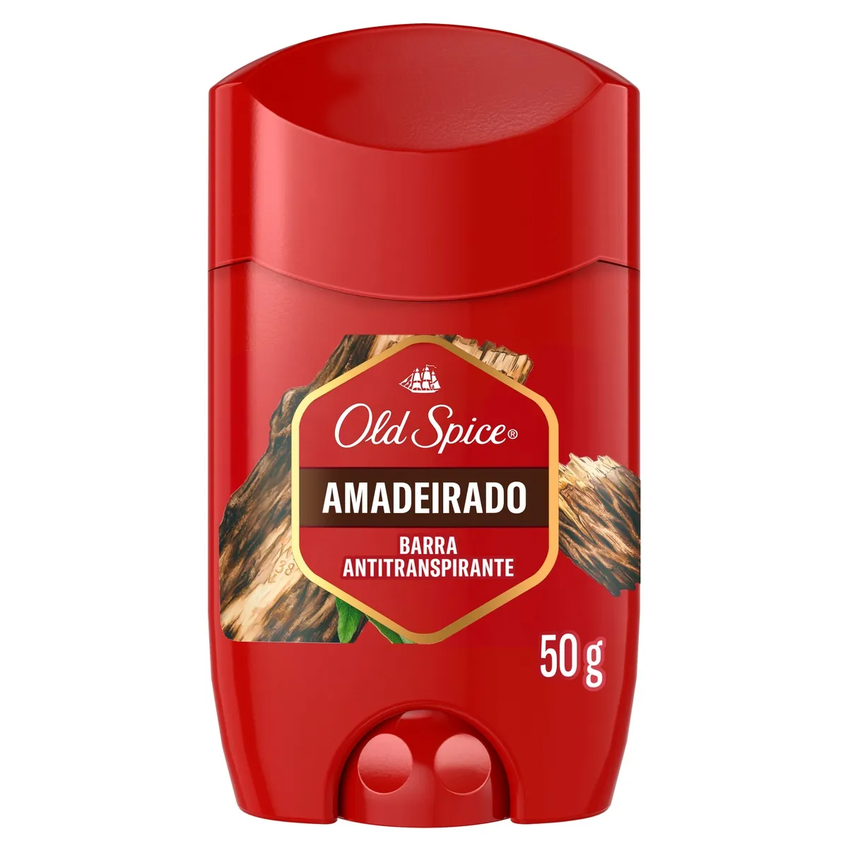 Desodorante Antitranspirante Old Spice Amadeirado em Barra 50g