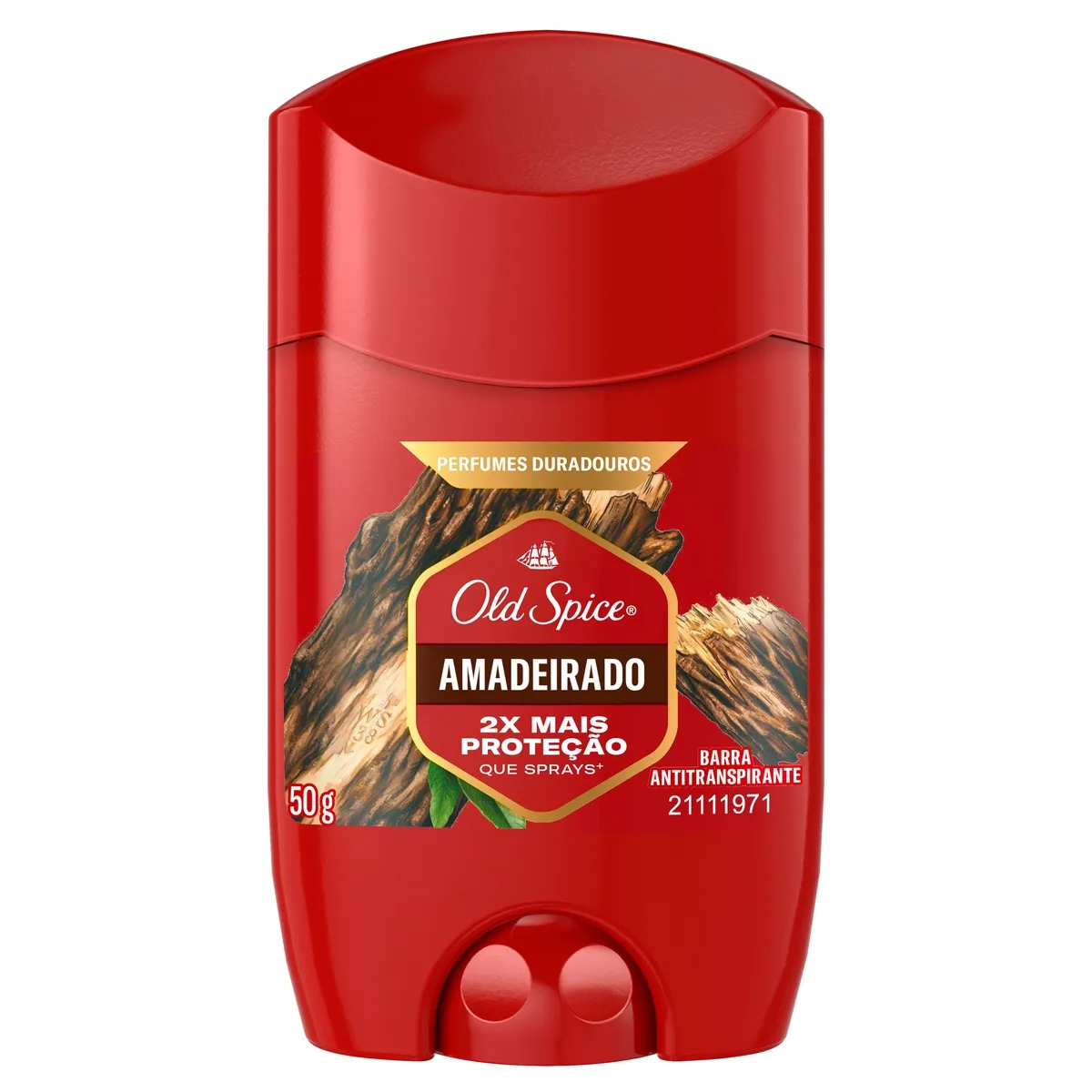 Desodorante Antitranspirante Old Spice Amadeirado em Barra 50g — foto 7