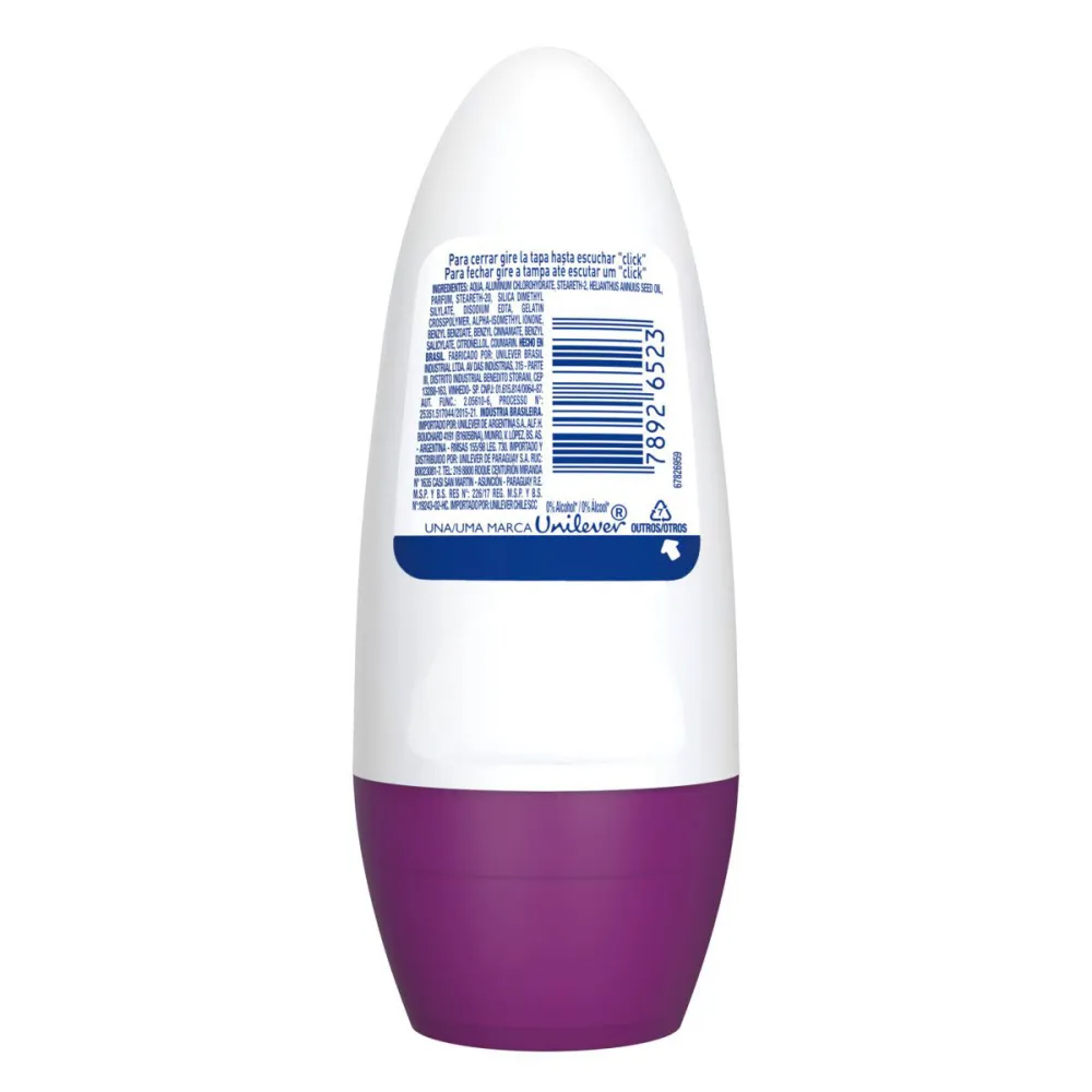 Desodorante Antitranspirante Rexona Active Emotion 48h Roll-On 50ml — foto 4
