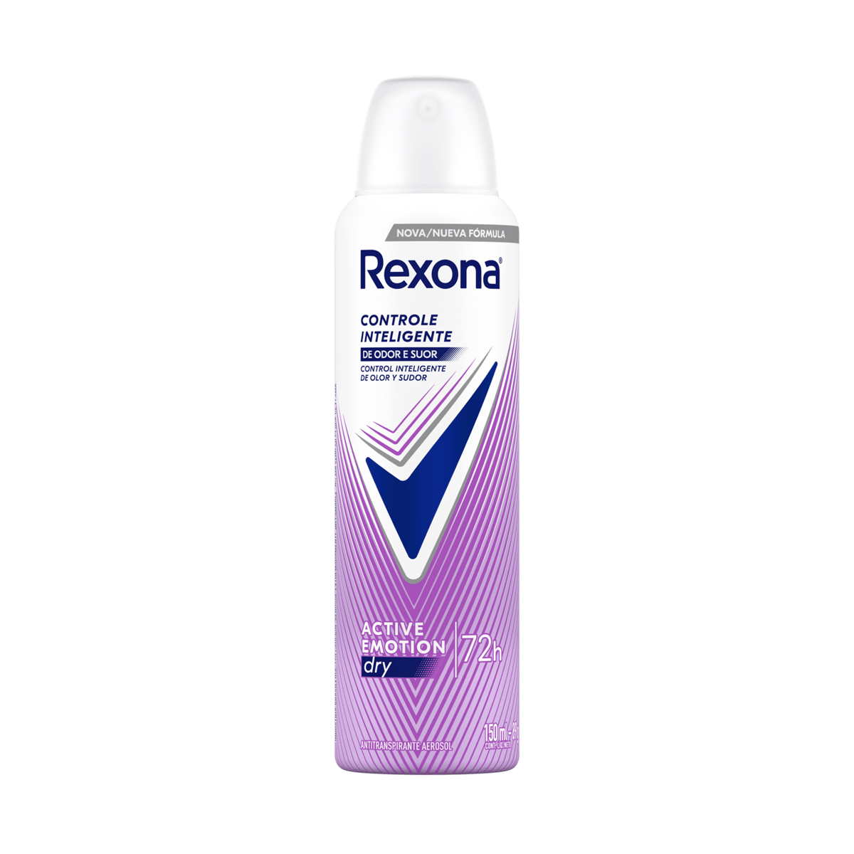 Desodorante Antitranspirante Rexona Active Emotion 72h Aerossol 150ml — foto 2