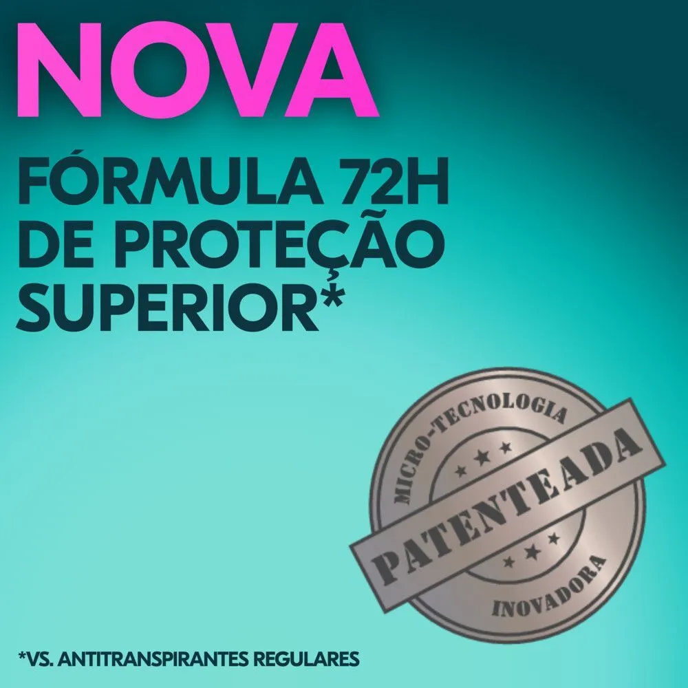 Desodorante Antitranspirante Rexona Antibacterial + Invisible 72h Aerossol 250ml — foto 6