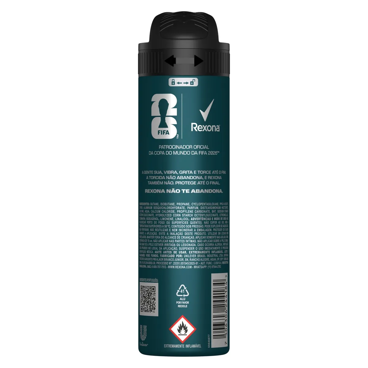 Desodorante Antitranspirante Rexona Men Antibacterial + Invisible 72h Aerossol 150ml — foto 2