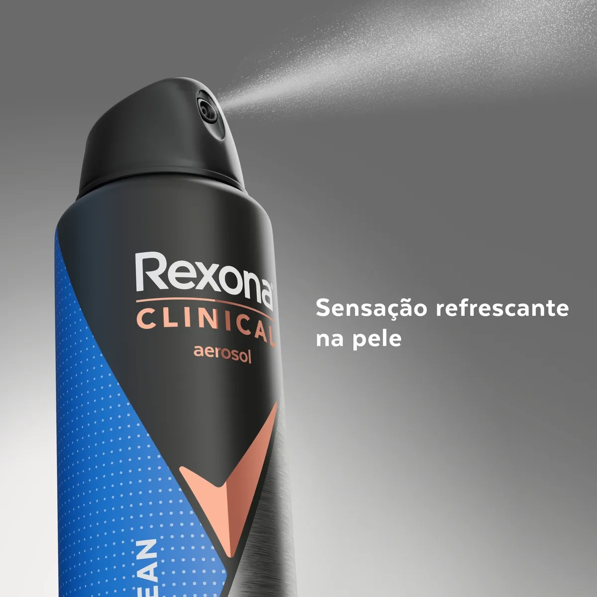 Desodorante Antitranspirante Rexona Men Clinical Clean 96h Aerossol 150ml — foto 6