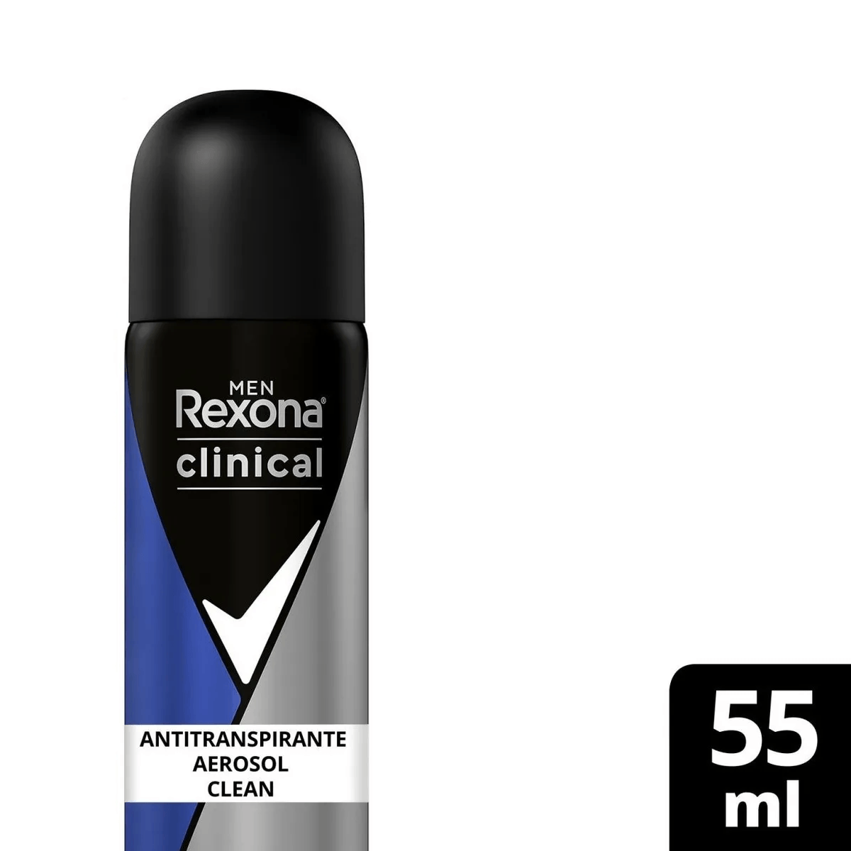 Desodorante Antitranspirante Rexona Men Clinical Clean 96h Aerossol 55ml